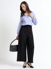 Women Lavender Schiffli Embroidery Shirt